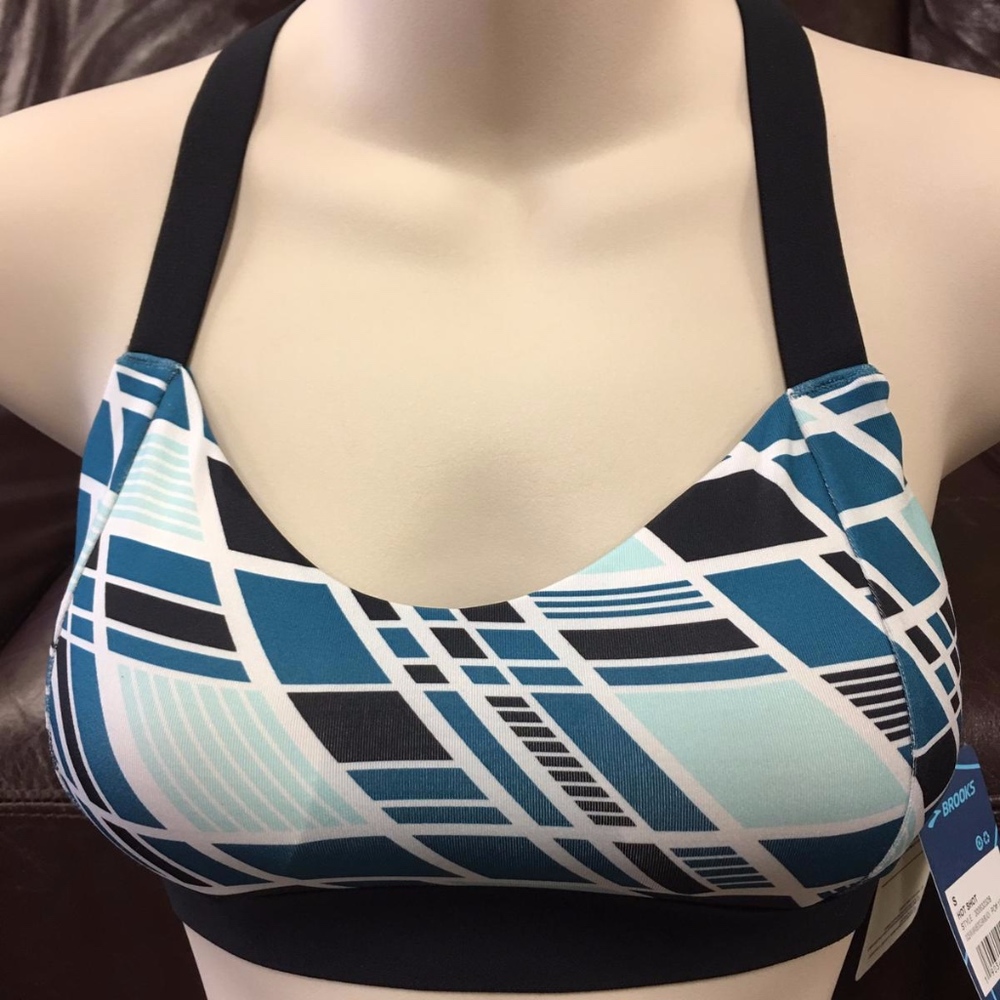 NWT BROOKS MOVING COMFORT HOT SHOT SPORTS BRA